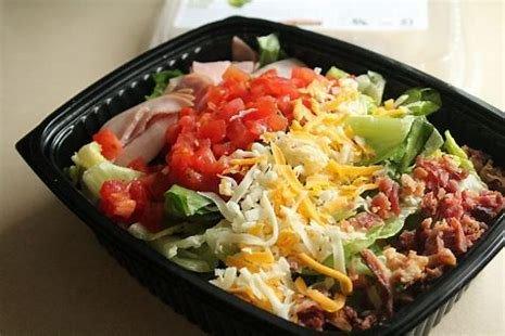 Fresh salads made daily, easy to grab and go