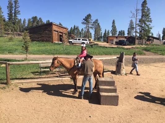 Horse Back riding!