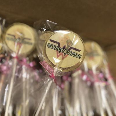 Edible Image Lollipops by Cupcakin' Bakery