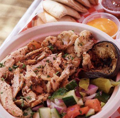 Chicken Shawarma bowl