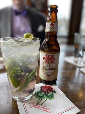 Coconut Watermelon Mojito and Beer