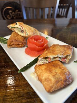 Pacanga Borek (Stuffed Fried Phyllo Dough)