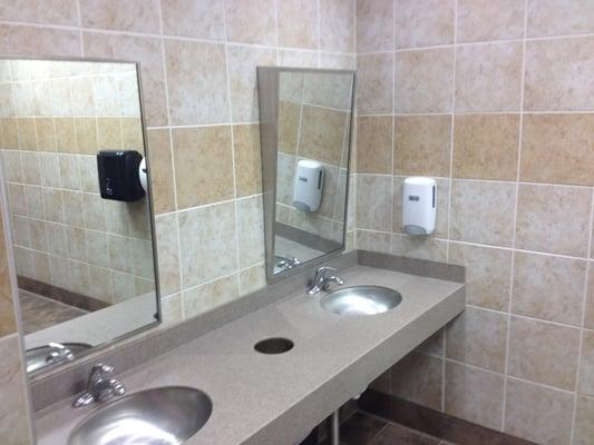 New Clean Restrooms