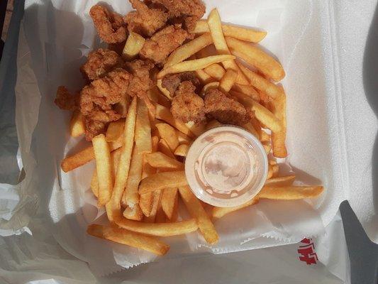 Fried Gator bites w/ Fries