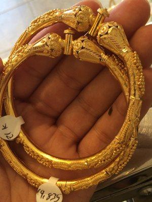 21 karat gold! Never plated never dipped! Nothing but the best. **price varies depending on the weight**