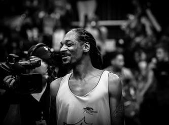 Snoop Dogg at BET Sprite Celebrity Basketball Game.   For more see www.chicksquad.net