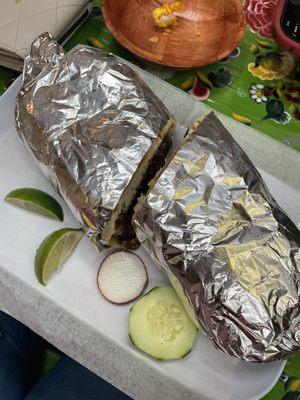 Torta de Carne Asada (steak sándwich)