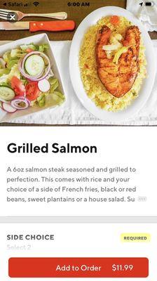 Grilled Salmon