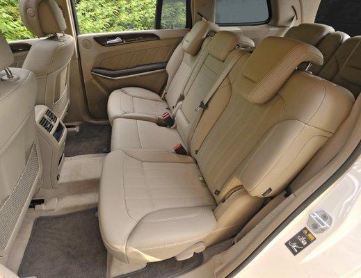 Accommodates 5-7 passengers SUV