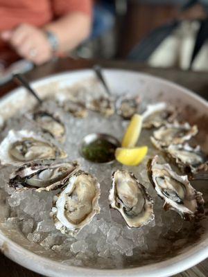 Kushi oysters