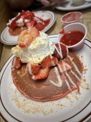 Strawberry shortcake Pancakes