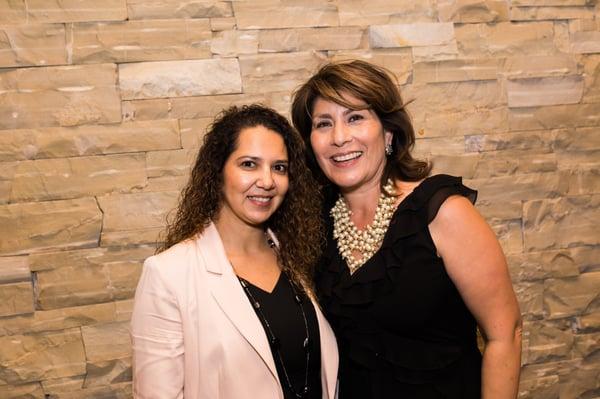 From left: Stephanie Pasos, Operations Manager with Michelle Shipman, Founder & CEO