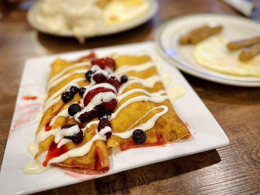 Very berry crepes