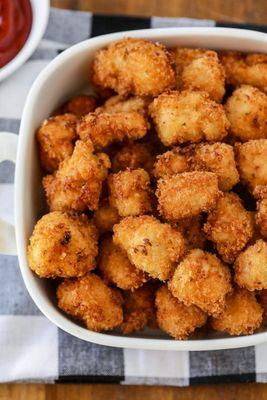 Popcorn Chicken with or without Fries