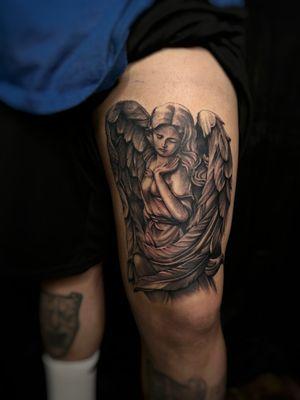 angel tattoo by Apolo