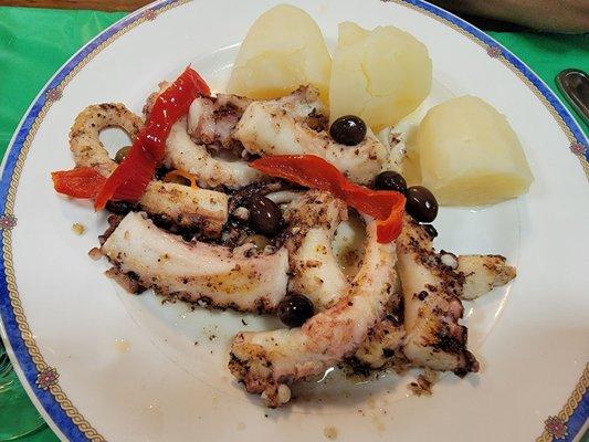 Grilled Octopus. TENDER DELIGHT