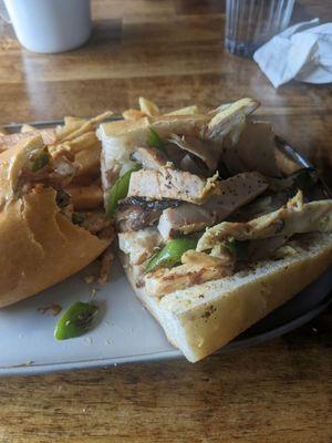 Chicken Cheese steak