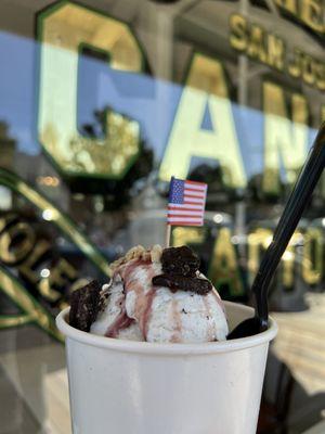 O'brien's ice cream parlor