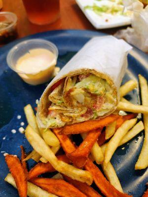 Mauna Kea Shrimp Wrap. I love it!