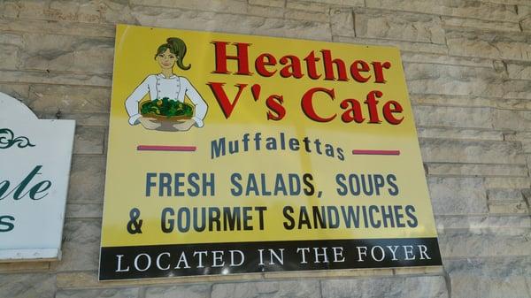 Heather V's Cafe Cafe inside The Foyer on Perkins & Acadian!