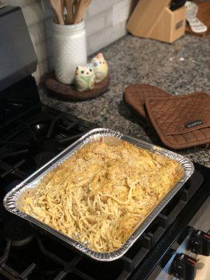 Chicken spaghetti