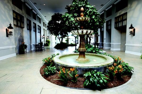 The Atrium inside Living Word Christian Center is stunning.