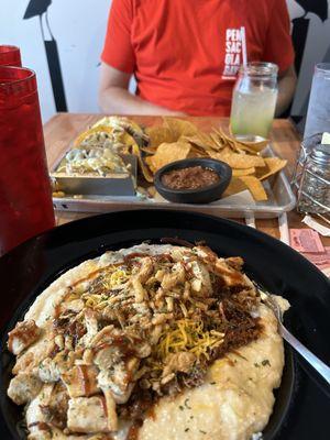 Smokehouse Bowl and Pork Belly Tacos.