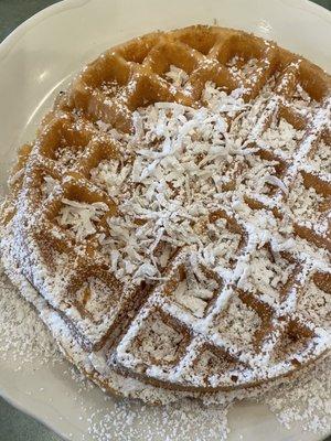 Coconut Waffle