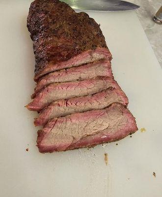 Tri-Tip fresh off the smoker