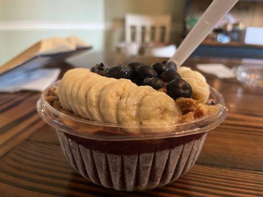 Nutter Butter Açaí Bowl. Wife approved.