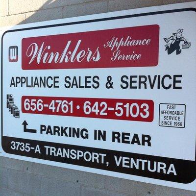 Winkler's  Appliance Service