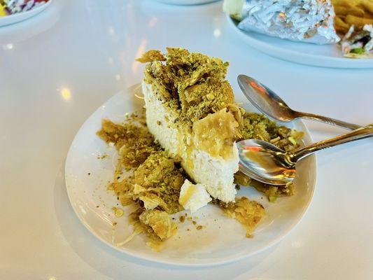 A must have!!! A Cheesecake Baklava!