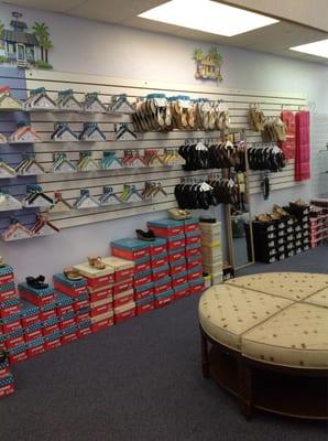 Shoes are in,COME BY AND TRY OUR NEW SELECTION ON!