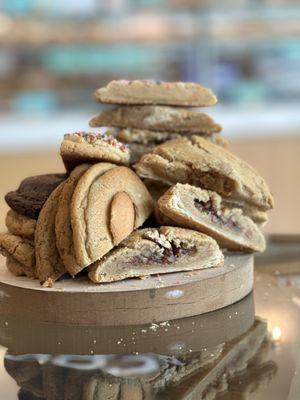 Assortment of cookies