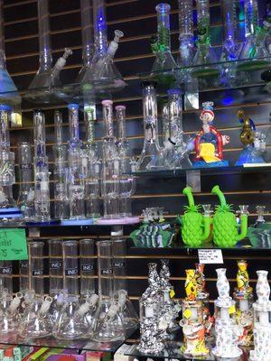 A great selection on bongs and vapes with a super friendly staff