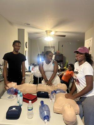 Pre college students now BLS providers