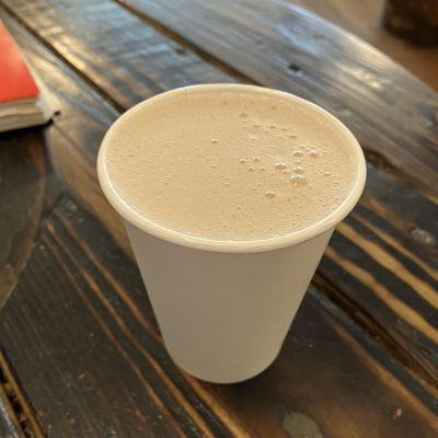 Oat milk hot chocolate