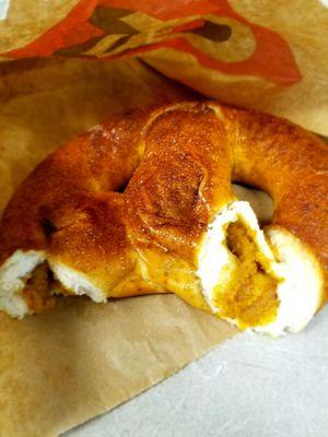 Pumpkin pretzel $1.99