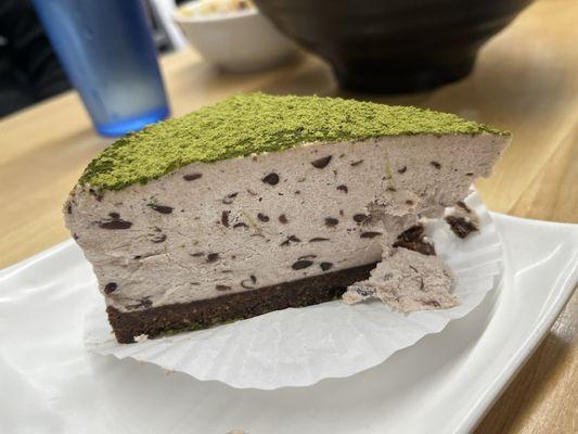 Red matcha cake- not too sweet!!