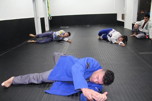 BJJ class. New way to move