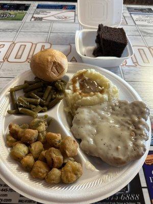 Country fried steak