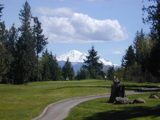 Hole #11 - Great view of Mt. Baker