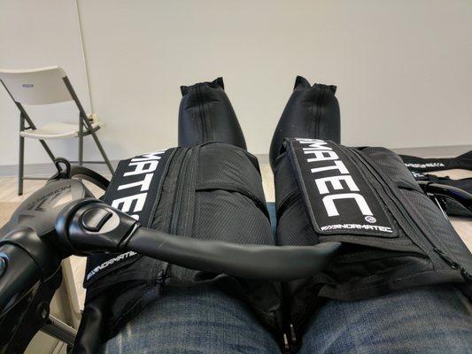 A little post Cryo Normatec action!