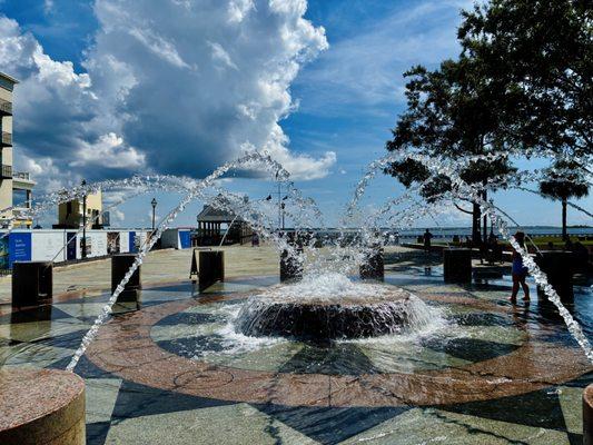 Fountain at North Entrance