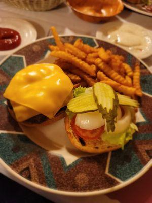 Cheeseburger & Fries