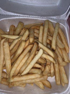 French fries ! Very yummy !