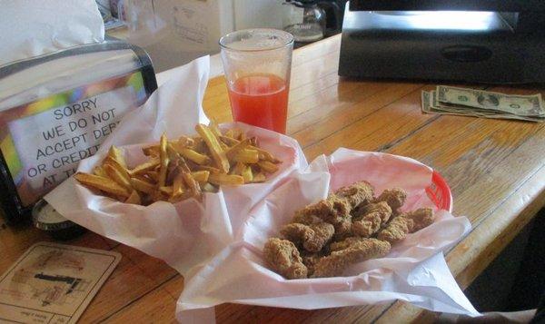 Steakettes & Fries...