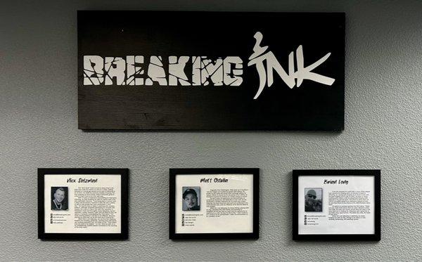 Breaking Ink