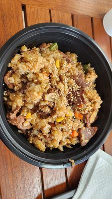 Beef fried rice