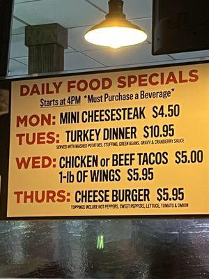 Specials